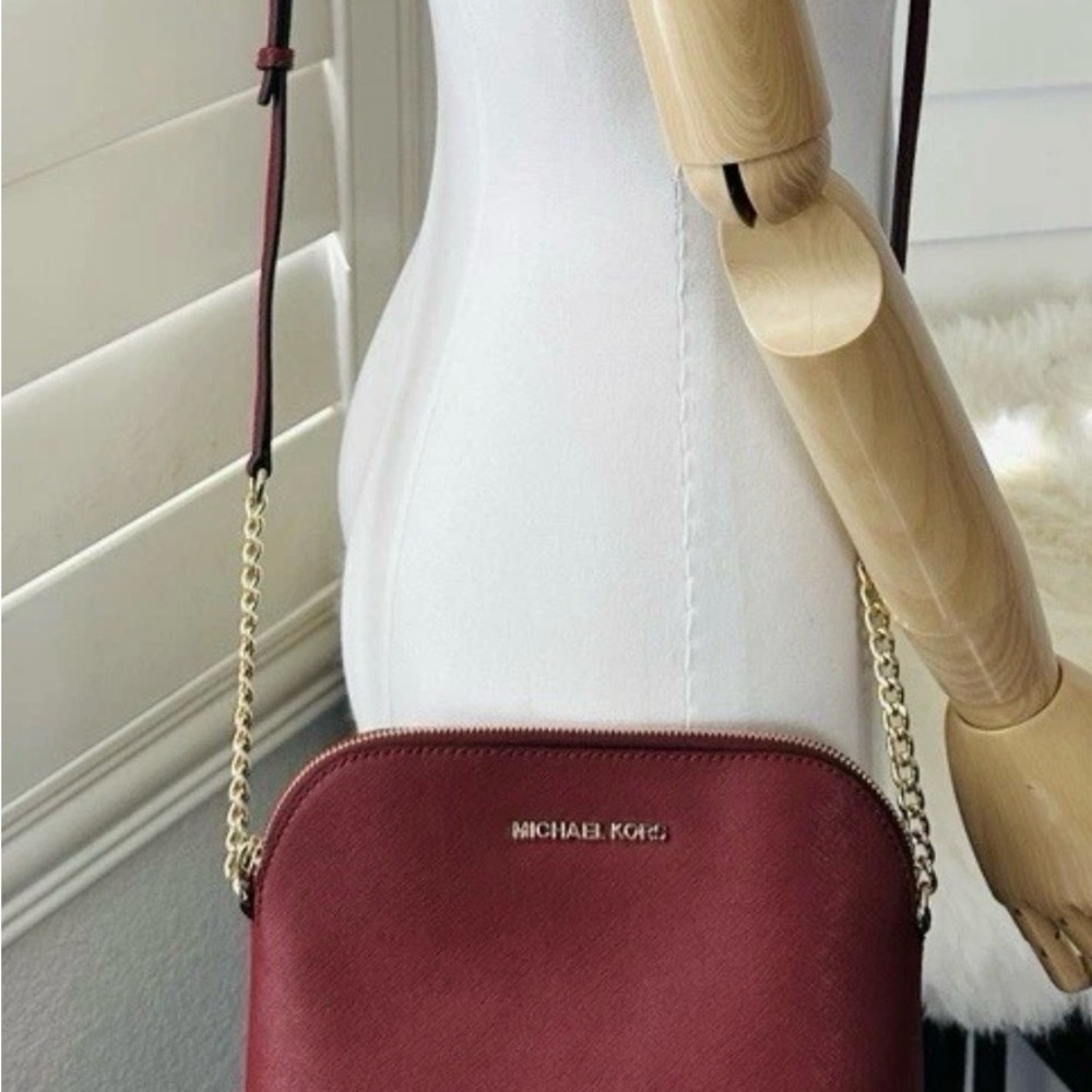 Michael Kors Cindy Dome Crossbody Bag in Saffiano Leather - Picture 5 of 8